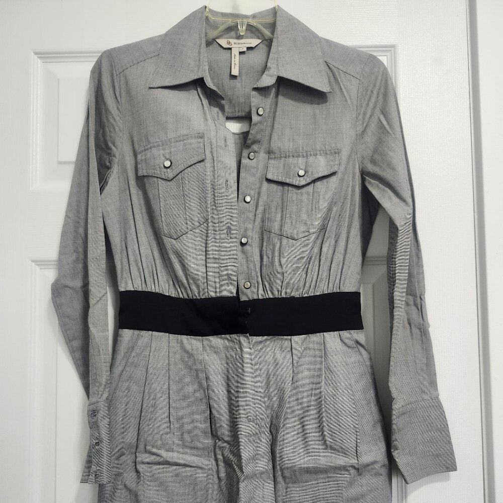 BCBGeneration gray shirt dress, size 2